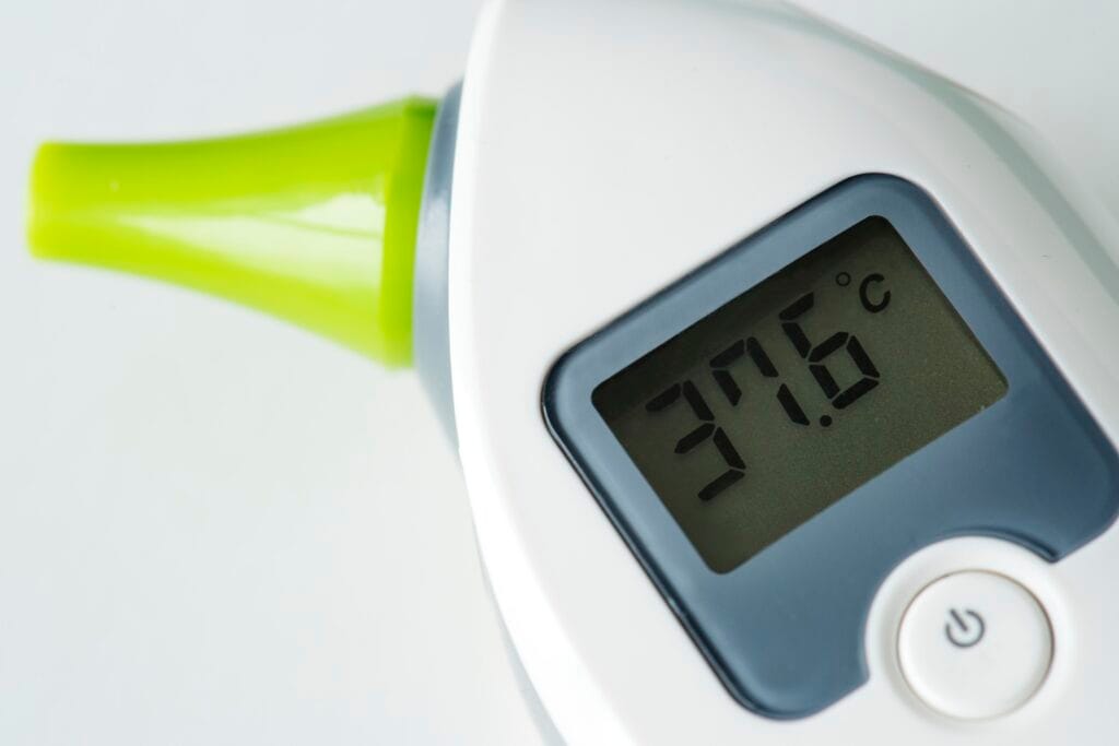 closeup of digital thermometer 2025 02 10 02 46 51 utc
