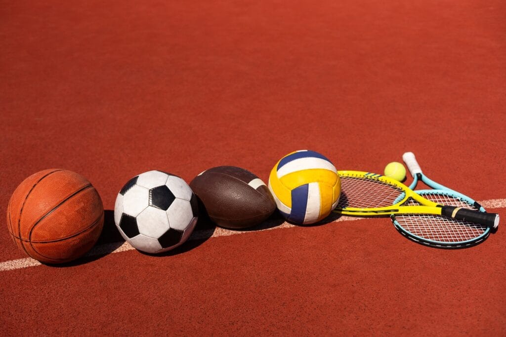 set of sport equipment soccer basketball balls an 2025 01 11 01 13 53 utc