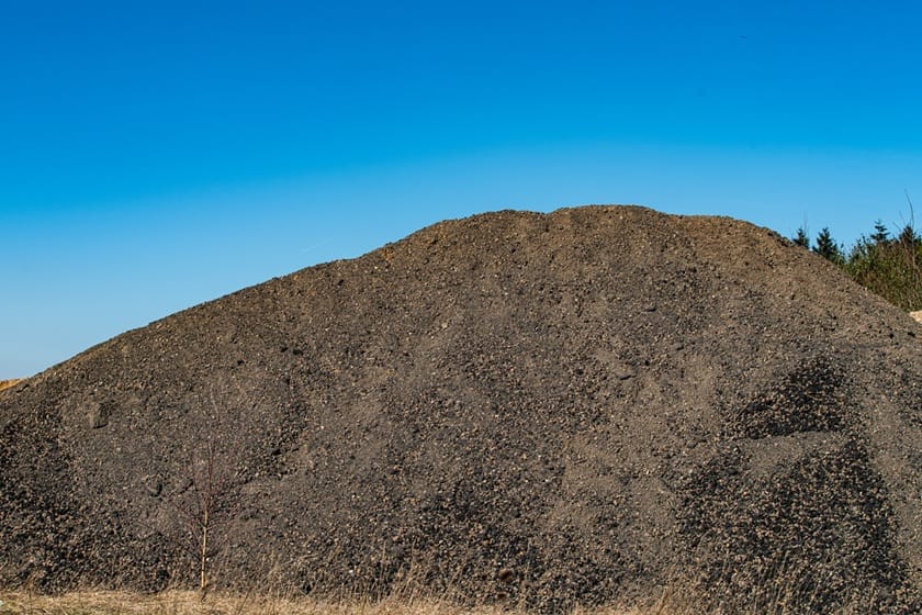 pile of dirt with blue sky overhead 2026 03 17 17 13 46 utc