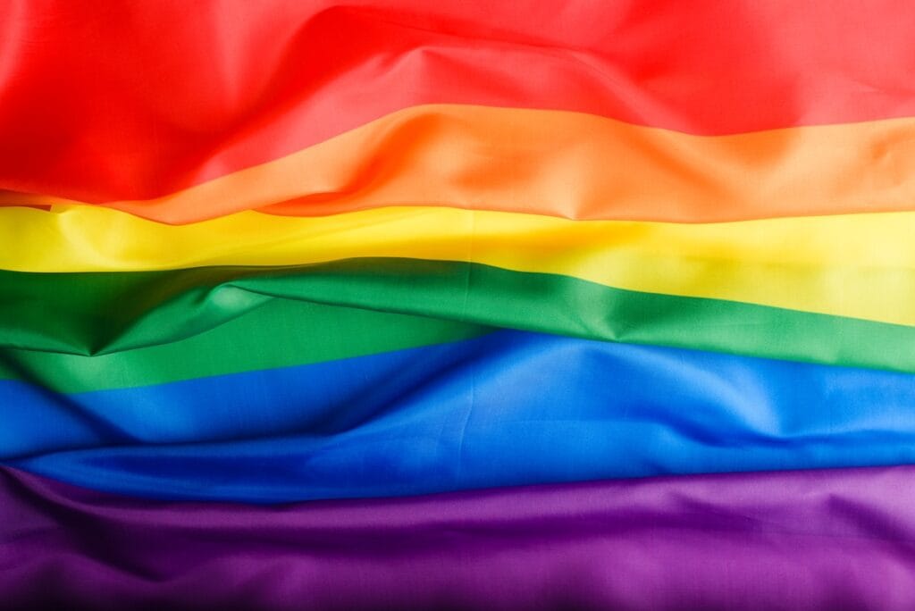 vibrant rainbow flag symbolizing pride and celebra 2026 03 24 09 00 48 utc