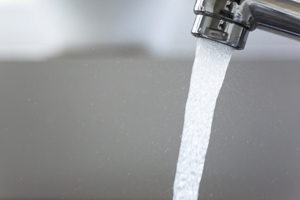 close up shot of water from faucet 2026 09 24 19 15 43 utc